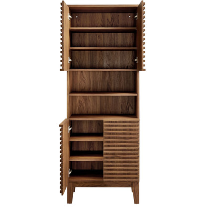 Modway furniture Render Tall Bathroom Storage Cabinet - EEI-6852-OAK