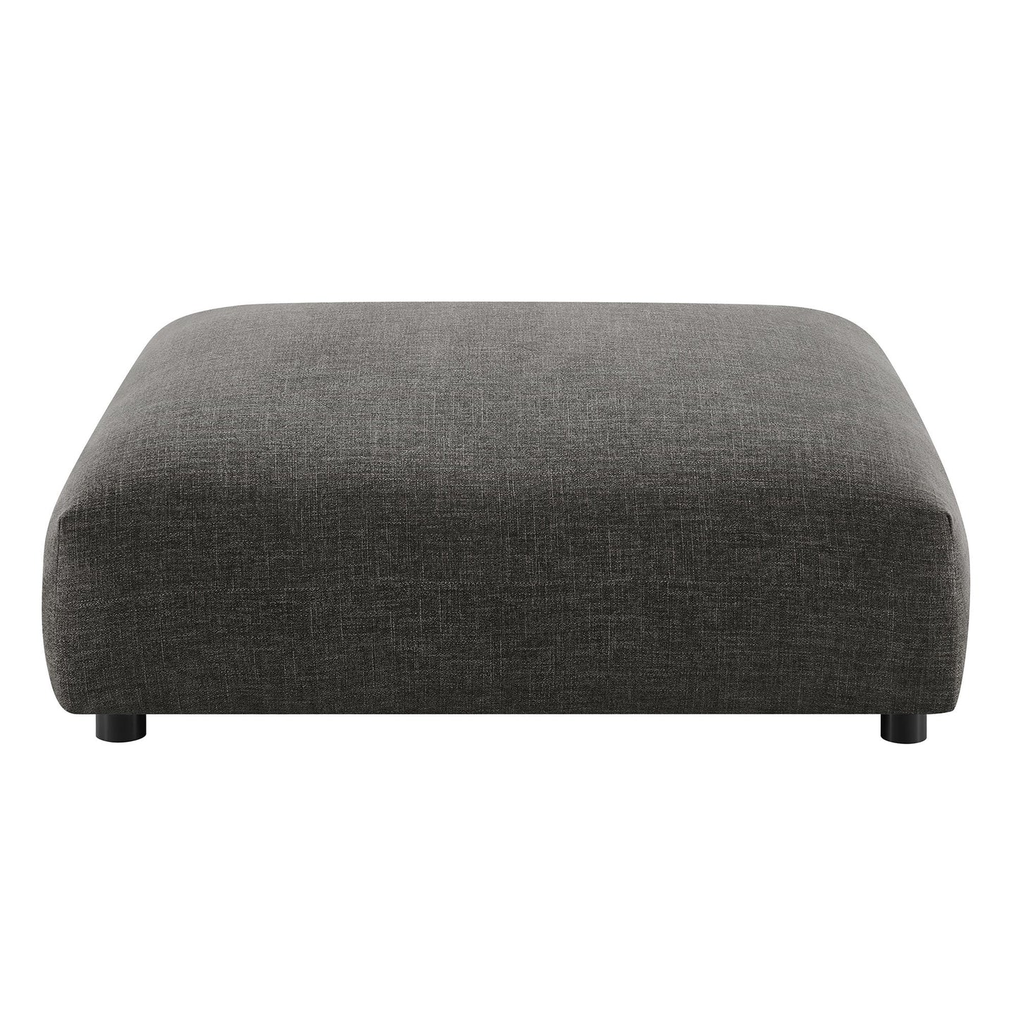 Modway Furniture Solace Modular Upholstered Armless Loveseat and Ottoman Set for Modern Comfort and Style - EEI-7031-SAL