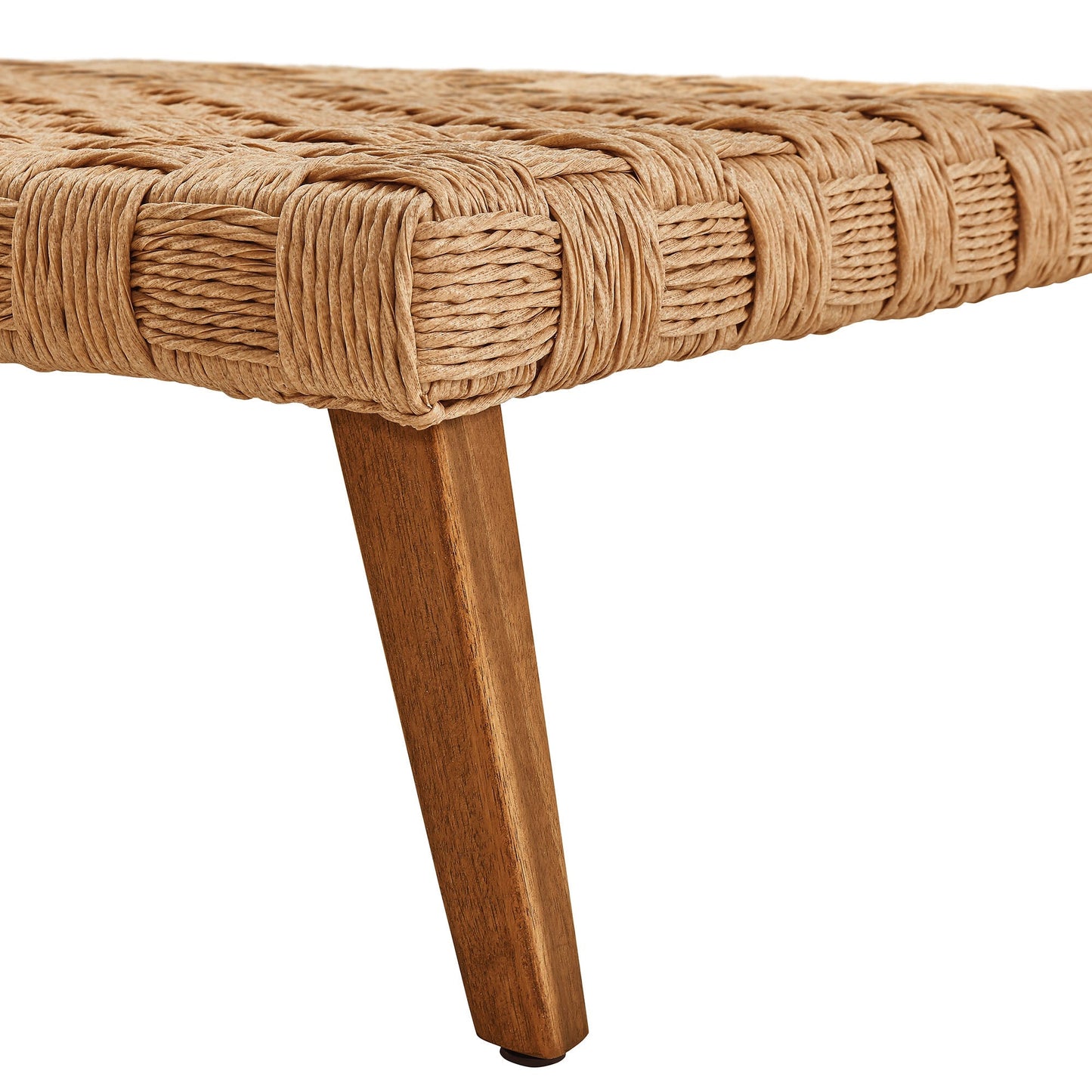 Modway furniture Thames  Outdoor Patio Wicker Rattan Coffee Table - EEI-6926-NAT