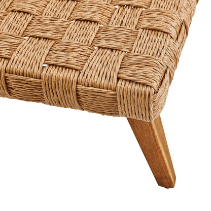 Modway furniture Thames  Outdoor Patio Wicker Rattan Coffee Table - EEI-6926-NAT