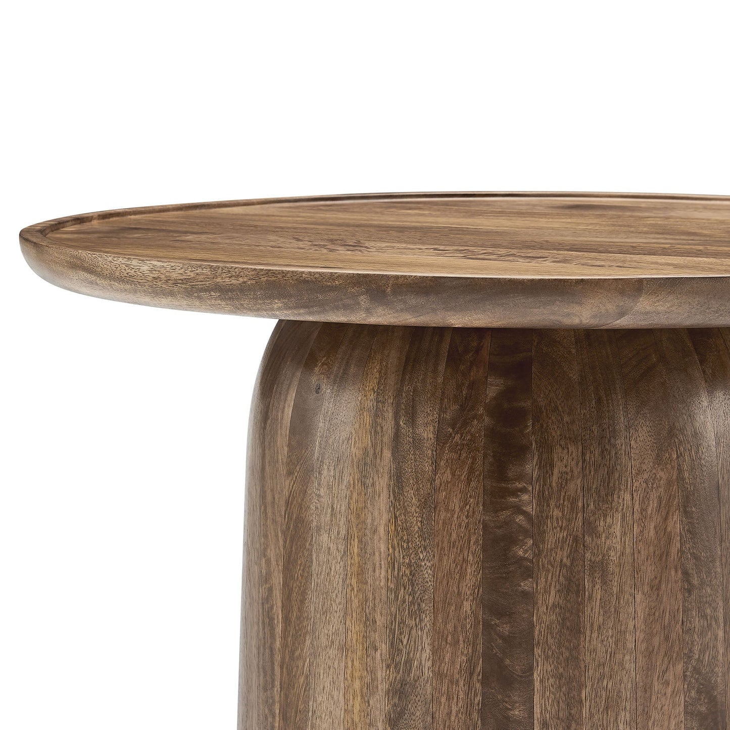 Modway furniture Holloway 30" Round Wood Coffee Table - EEI-7144-BLK