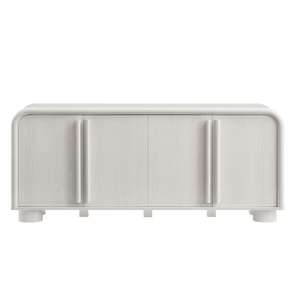 Modway furniture Bellamy Curved 4-Door Sideboard Cabinet - EEI-7315-ASH