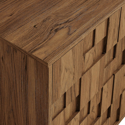 Modway furniture Owen 59 Inch 4 Door Geometric Sideboard - EEI-7448-WAL