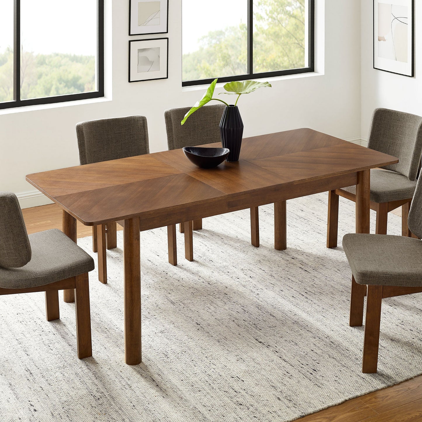 Modway Furniture Alba Extendable Dining Table - EEI-7464-OAK