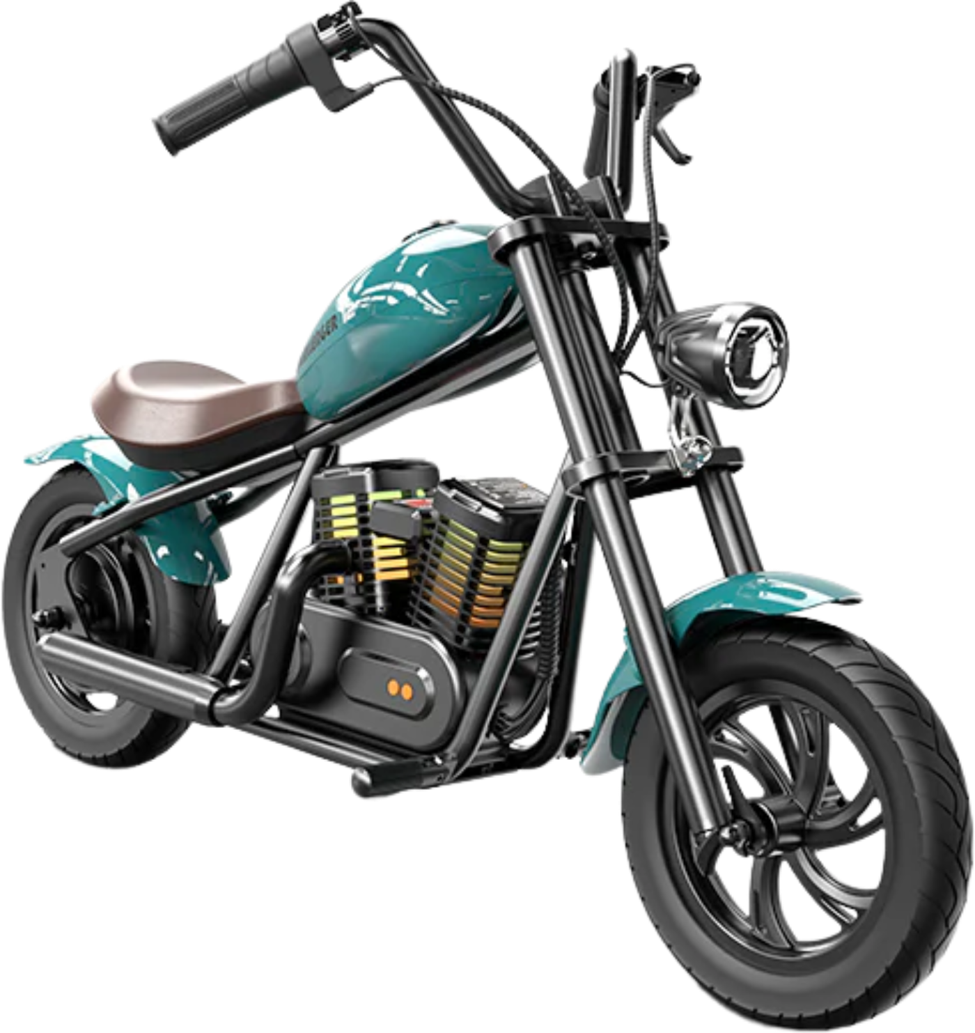 Hyper Gogo Pioneer 12 Plus Electric Motorcycle, Bluetooth - EL-MB05C-BLUE