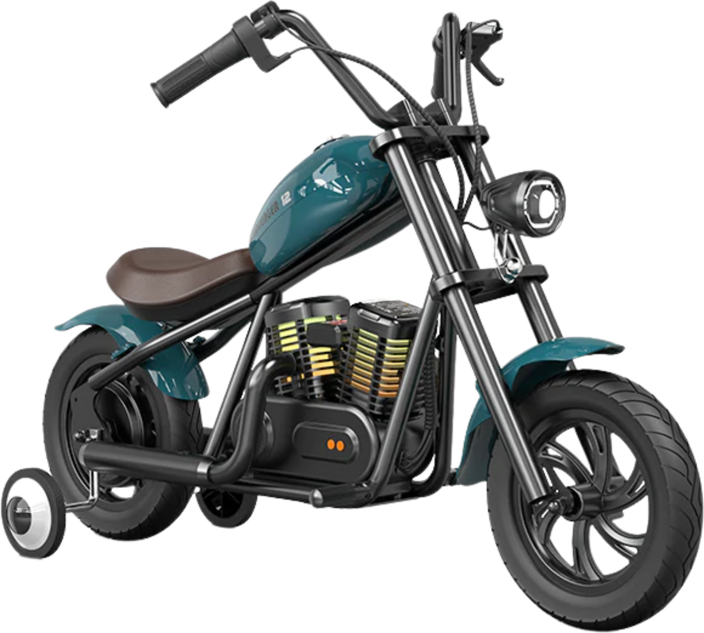 Hyper Gogo Pioneer 12 Plus Electric Motorcycle, Bluetooth - EL-MB05C-BLUE