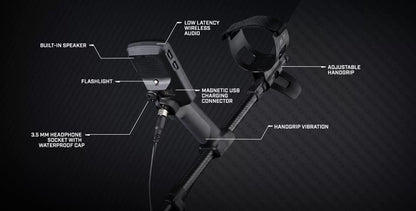 Minelab Equinox 700 with Pro-Find 15 Pointer, 11" plus 6" Coils, Carry Bag, and Finds Pouch