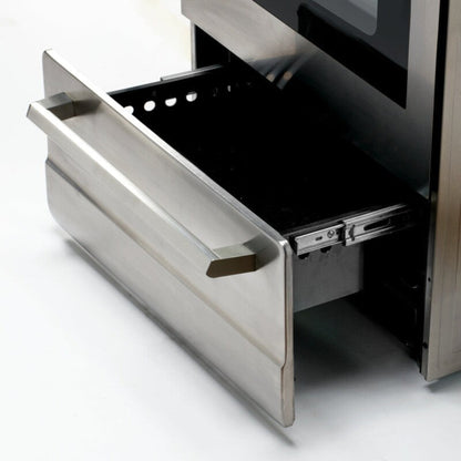 Avanti  20" Electric Range Oven with Framed Glass Door Stainless Steel - ERU200P3S