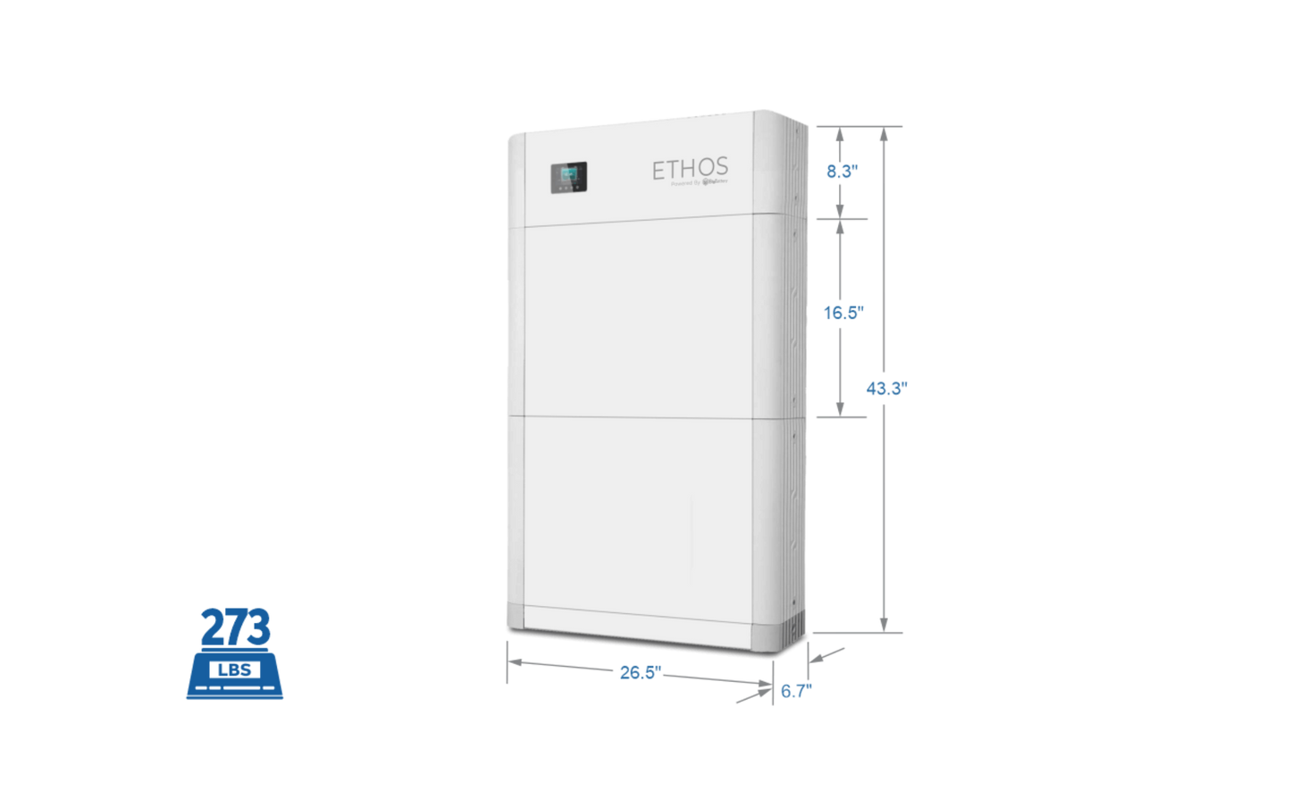 Big Battery 48V ETHOS 10.2KWH (2 Module) - K0949