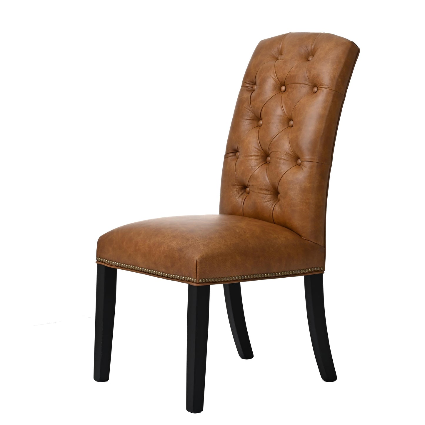 QW Amish Dalton Tufted Upholstered Side Chair - 258M-DAL-404-TUFTED(D)-SIDE-1/2SIDE BY SIDE,06 OLD GOLD,SO-FAB