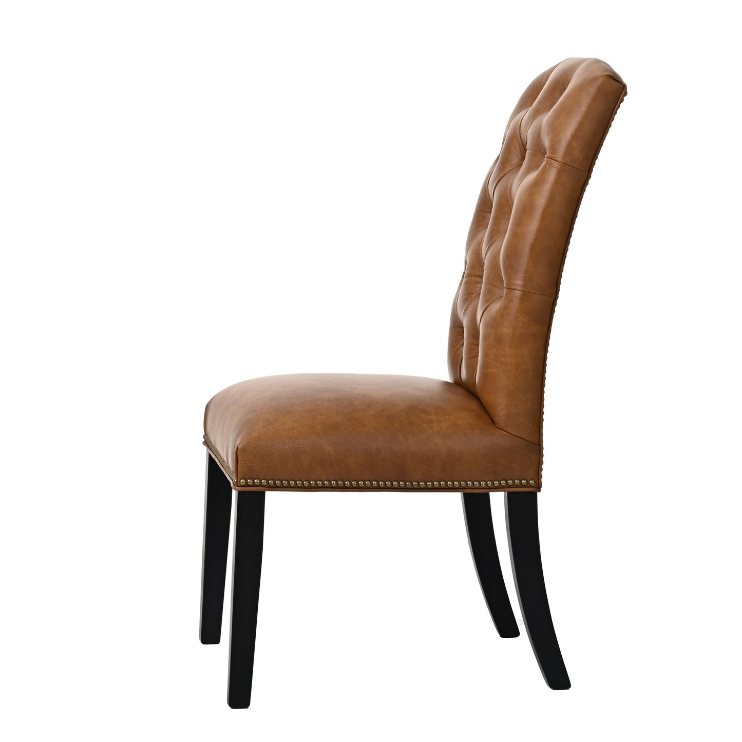 QW Amish Dalton Tufted Upholstered Side Chair - 258M-DAL-404-TUFTED(D)-SIDE-1/2SIDE BY SIDE,06 OLD GOLD,SO-FAB