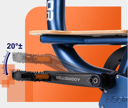 Addmotor 750W 48V Grandtan X Trike Full Suspension Electric Bike