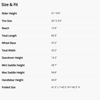 AddMotor 20" M-315 Folding Step Thru Bike