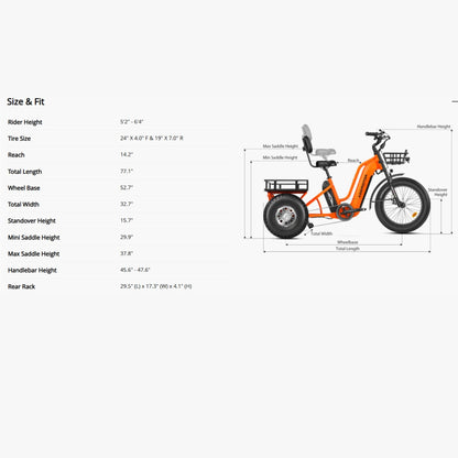 AddMotor 750W 48V Greattan D Cargo Electric Bike