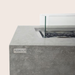 Elementi Manhattan Ethanol Fire Table corner closeup