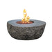 Elementi Boulder Fire Pit with Flame