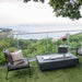 Elementi Hampton Fire Table DG Outdoor Setup with Lid