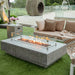 Elementi Hampton Fire Table LG Outdoor Setup