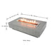 Elementi Hampton Fire Table Light Gray Dimensions