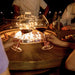 Elementi Lafite Barrel Fire Table Outdoor Party