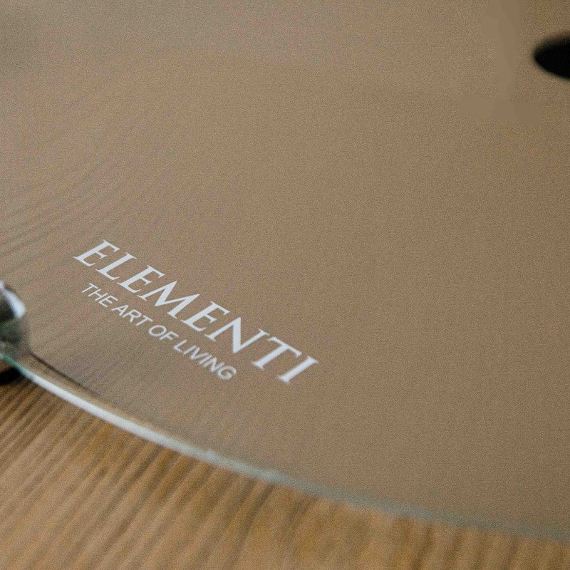 Elementi Lafite Barrel Fire Table Wind Screen Closeup