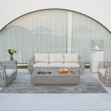 Elementi Metropolis Ethanol Fire Table Front
