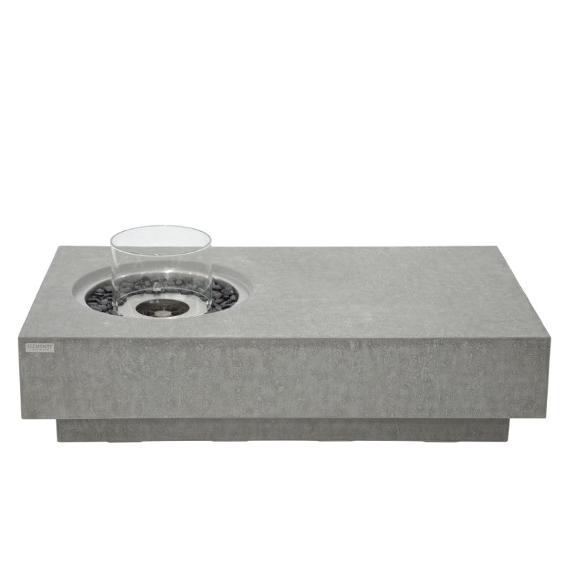 Elementi Metropolis Ethanol Fire Table No Flame