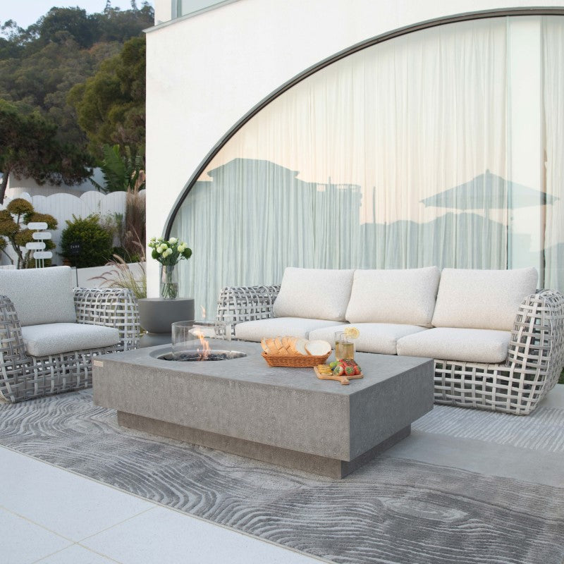 Elementi Metropolis Ethanol Fire Table Outdoor