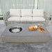 Elementi Metropolis Ethanol Fire Table Upper View