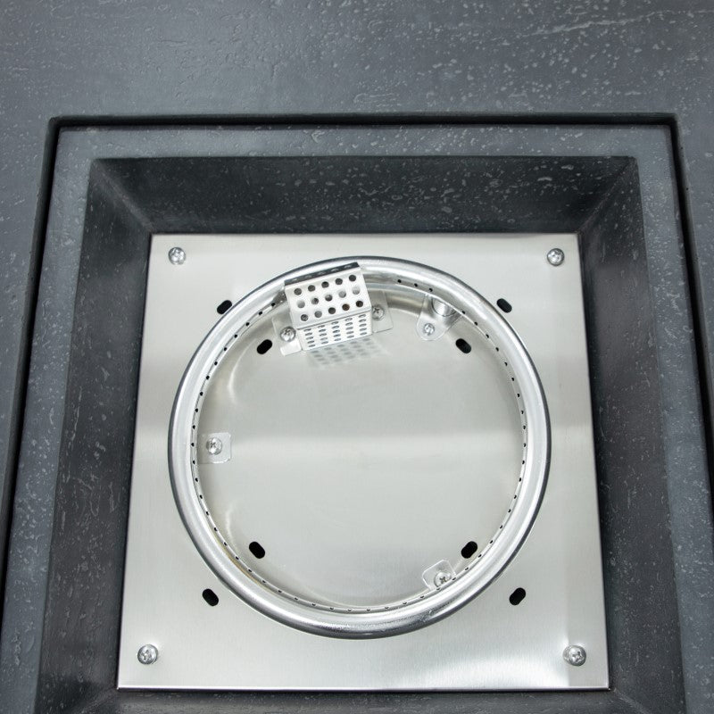 Elementi Montreal Fire Table Burner Top View