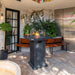 Elementi Montreal Fire Table DG Outdoor Setup