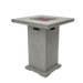 Elementi Montreal Fire Table LG with Lava Rock