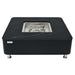 Elementi Plus Annecy Fire Table Black No Flame