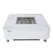 Elementi Plus Annecy Fire Table White No Glass