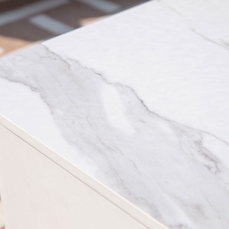 Elementi Plus Annecy Fire Table White Top