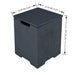 Elementi Plus Cape Town Fire Table Tank Cover Dimensions