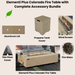 Elementi Plus Colorado Fire Table with Complete Accessory Bundle Image