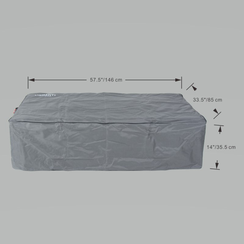 Elementi Plus Colorado Fire Table Cover Dimension