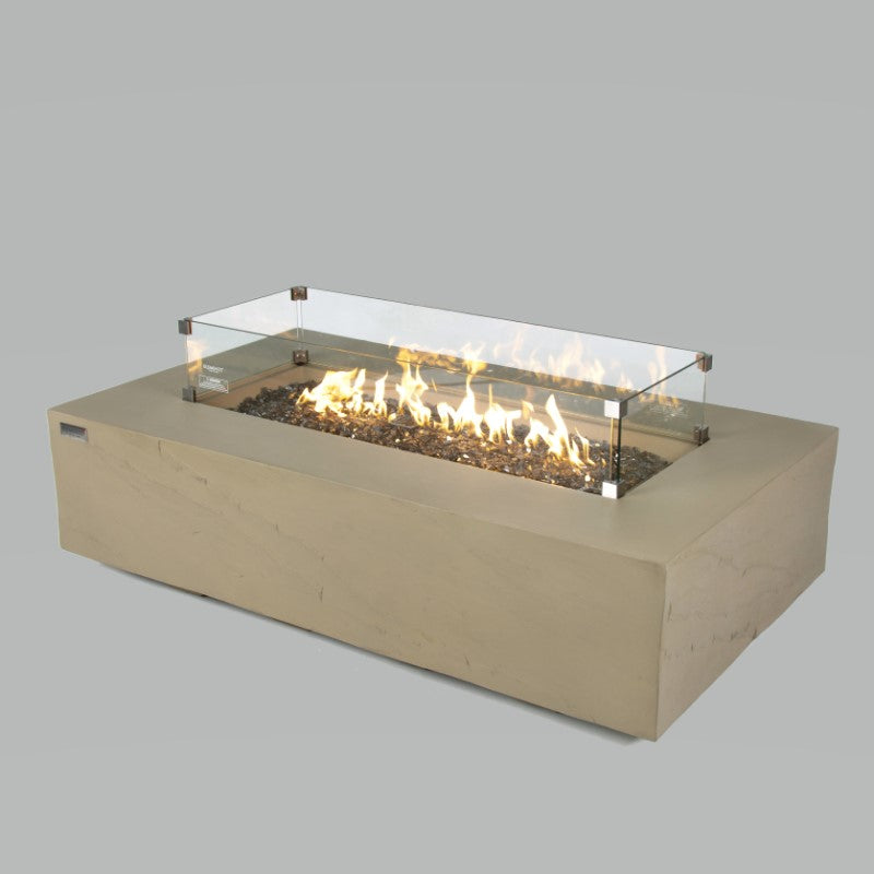 Elementi Plus Colorado Fire Table with WindScreen