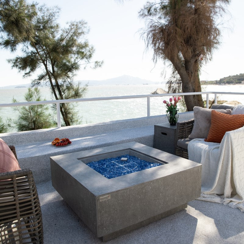 Elementi Plus Victoria Fire Table Outdoor No Flame