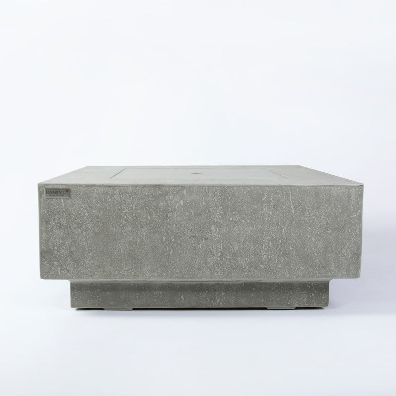 Elementi Plus Victoria Fire Table Side View
