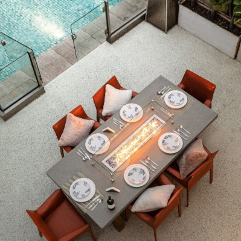 Elementi Sonoma Dining Fire Table