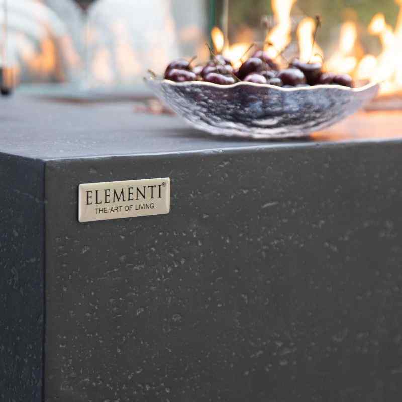 Elementi Andes fire Table Logo brand