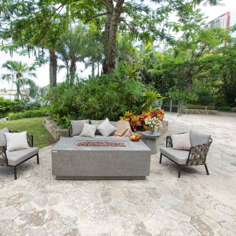 Elementi Andes Fire Table Backyard Lifestyle