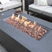 Elementi Andes fire Table with flame Closer look