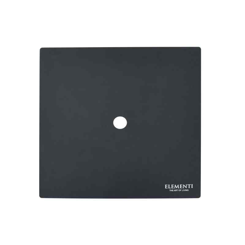 Elementi Bergamo Square Rounded Corner Fire Table Aluminum Lid