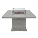 Elementi Birmingham Dinning Fire Table No Flame with windscreen silo