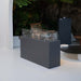 Elementi Fussen Ethanol Fire Table Side Angle