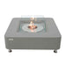 Elementi Perth Ethanol Fire Pit Space grey Full set Up silo