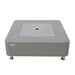Elementi Perth Ethanol Fire Pit Space Grey with aluminum Lid Silo